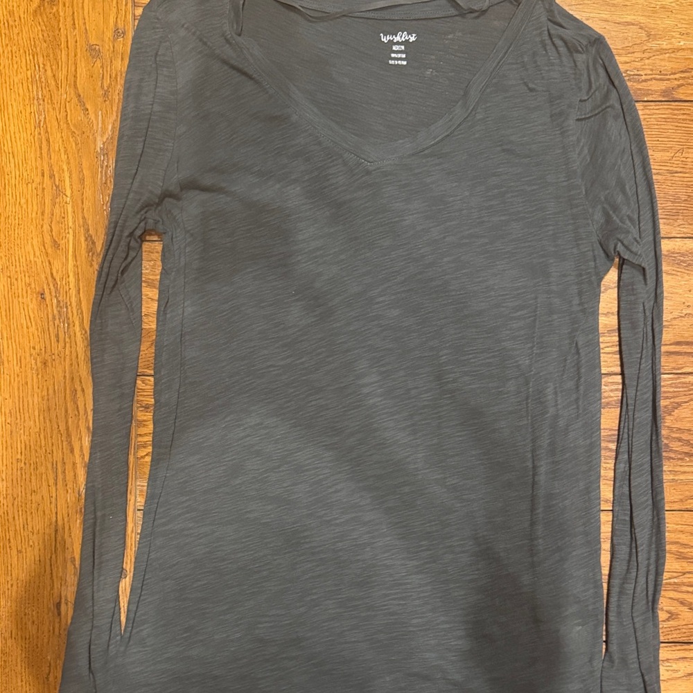 Wishlist Green Long Sleeve Top
